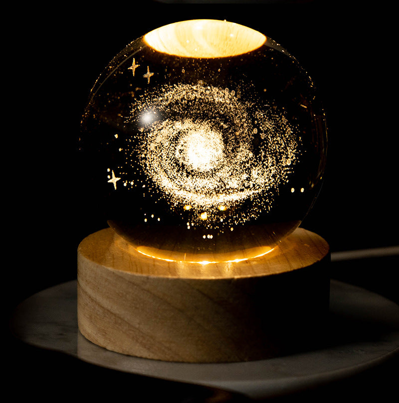 Luminous Crystal Ball Night Light