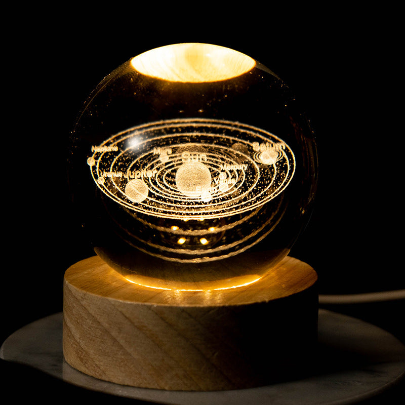 Luminous Crystal Ball Night Light