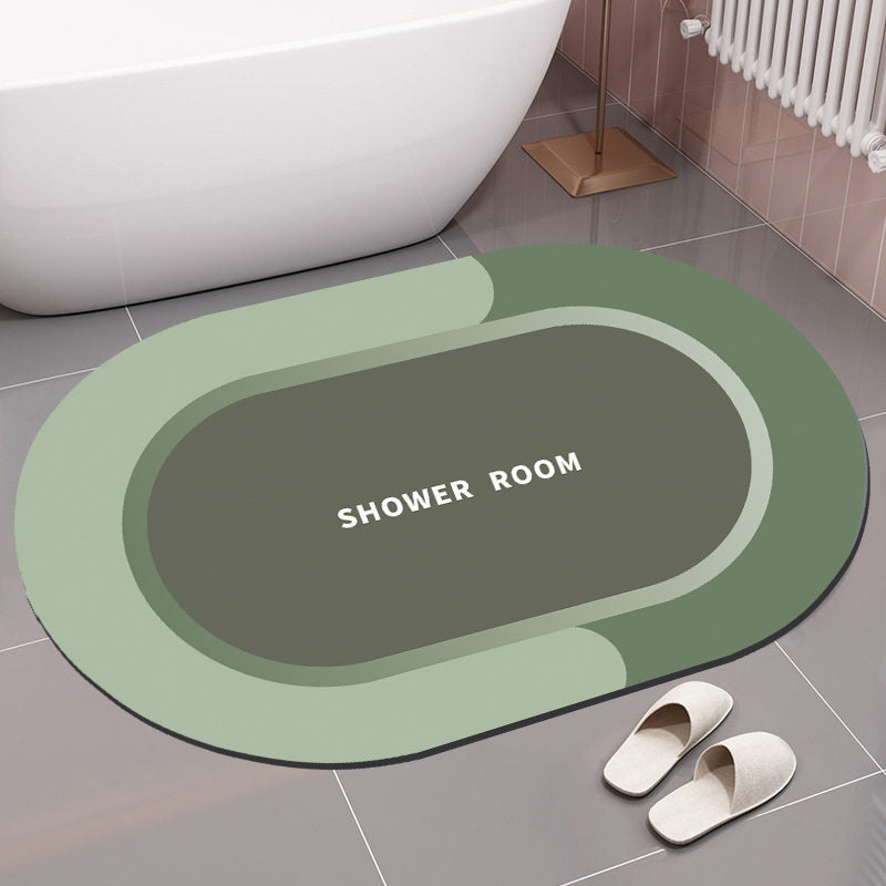 Crystal Velvet Non-Slip Floor Mat for Home Bathroom Living Room