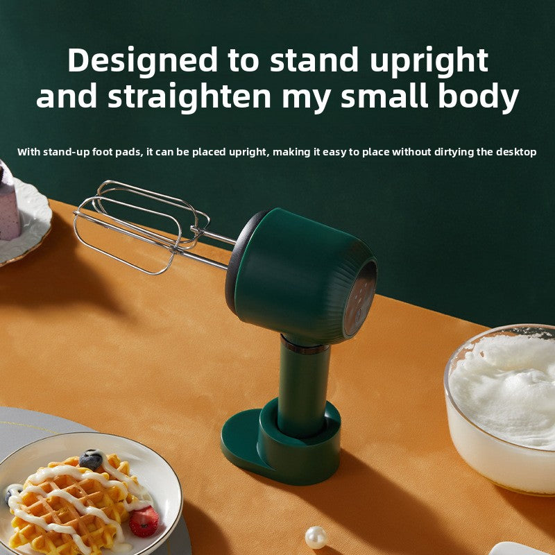 Handheld Electric Egg Beater with 3 Speeds