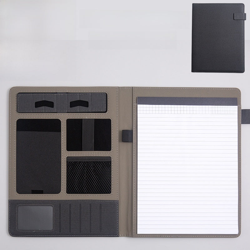 Faux Leather Folder
