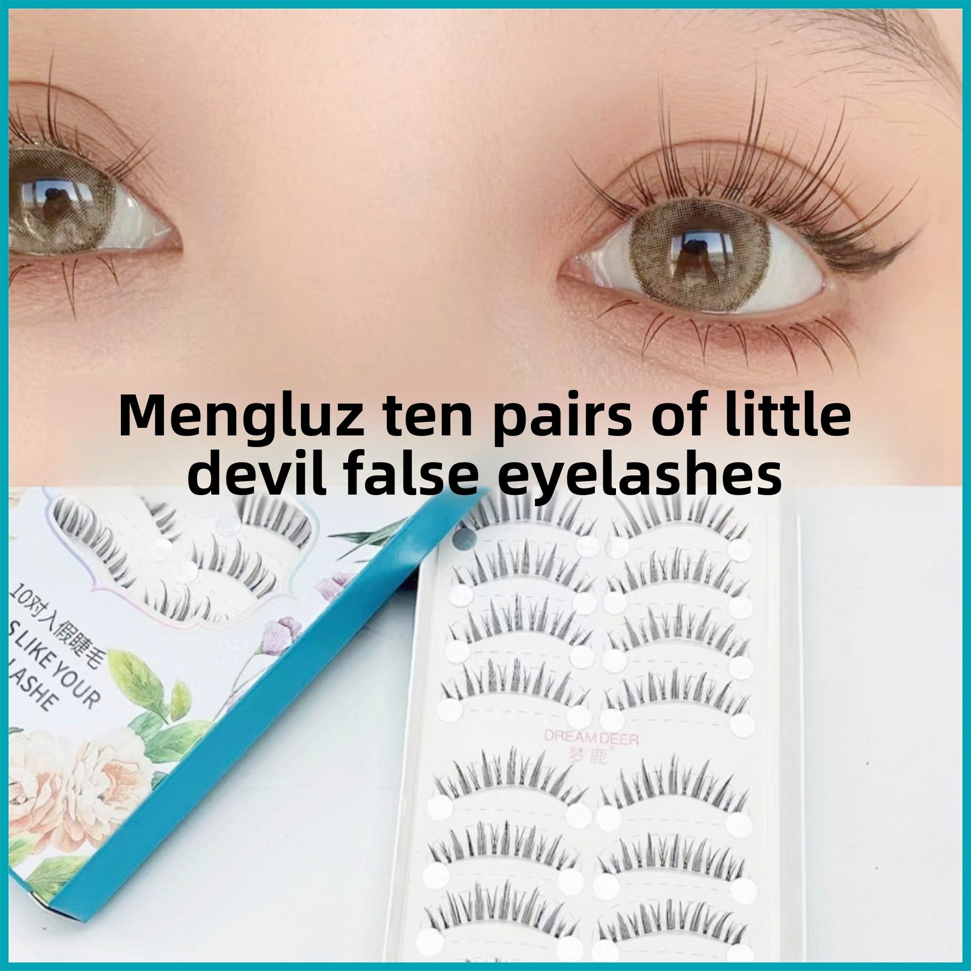 false eyelashes