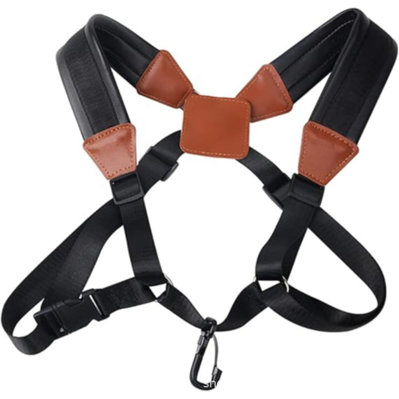 Saxophone Strap with Metal Hook for Adults and Children