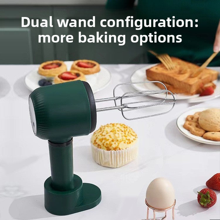 Handheld Electric Egg Beater with 3 Speeds