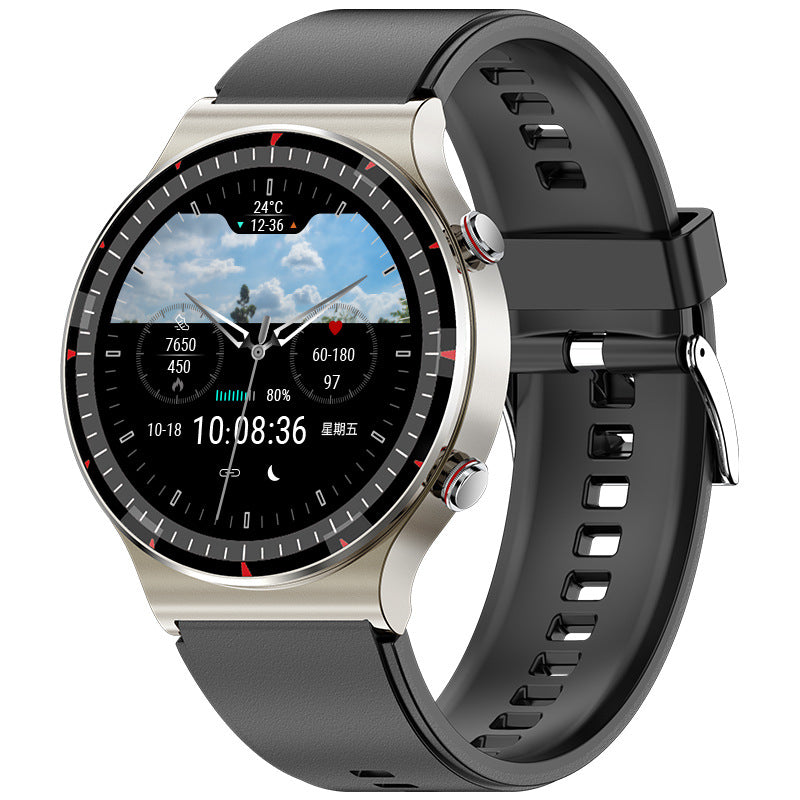 Medical Grade ECG Blood Pressure Blood Oxygen Smart Watch