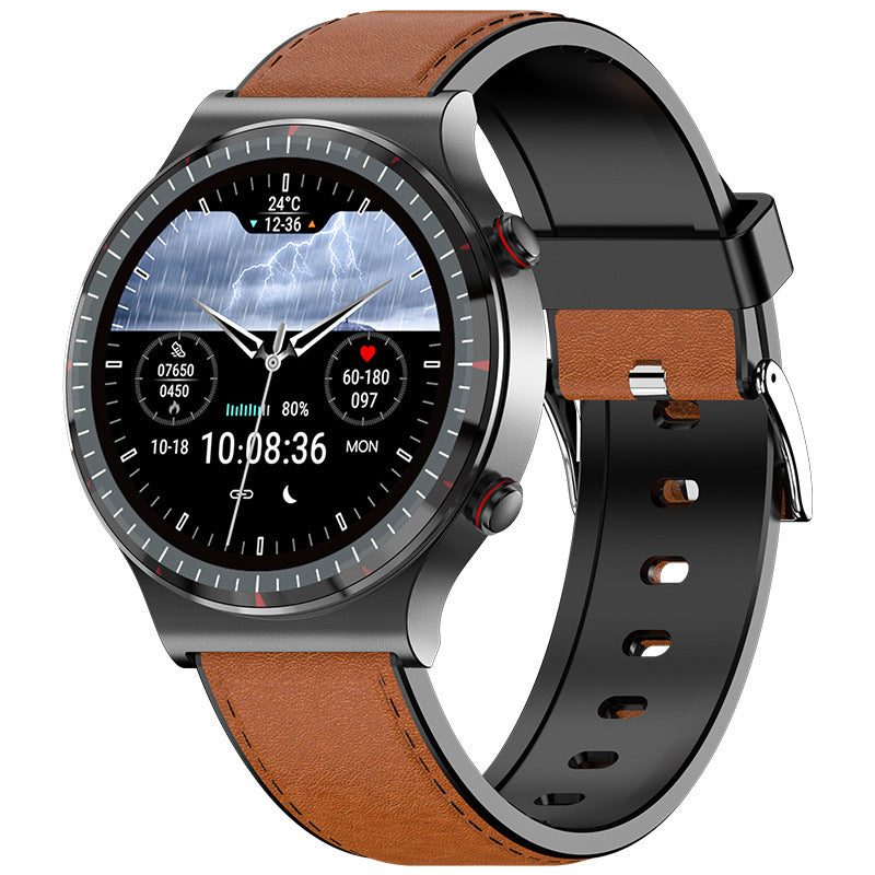 Medical Grade ECG Blood Pressure Blood Oxygen Smart Watch
