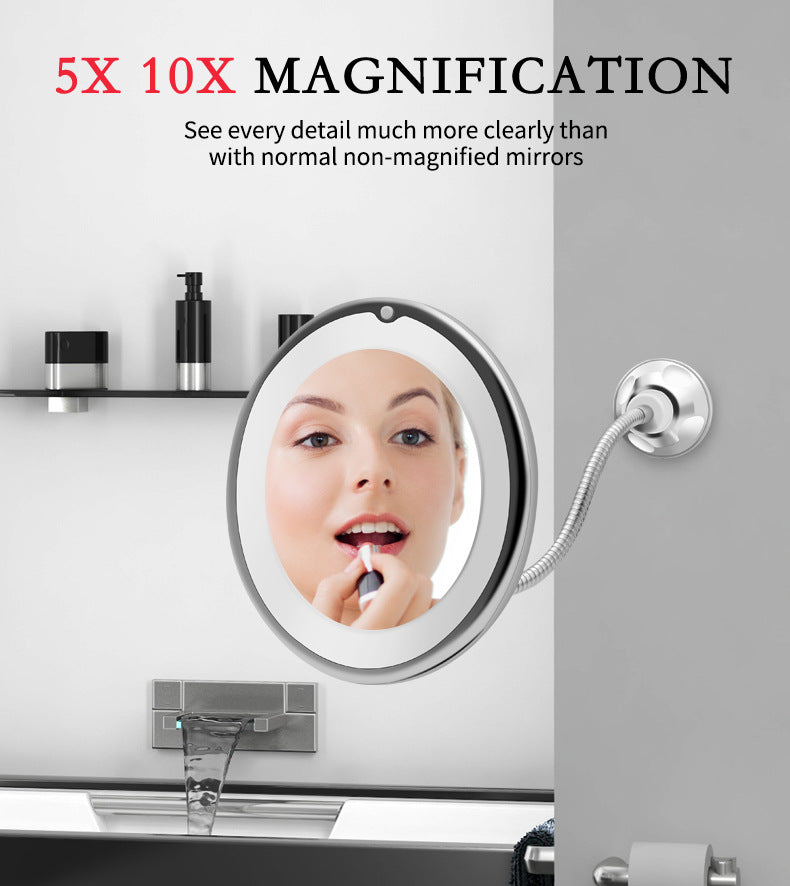 Led Makeup Mirror Magnifying with Light