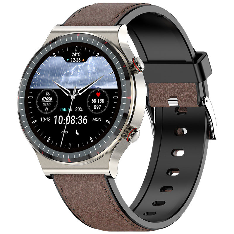 Medical Grade ECG Blood Pressure Blood Oxygen Smart Watch