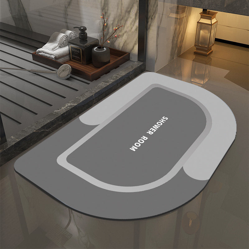 Crystal Velvet Non-Slip Floor Mat for Home Bathroom Living Room