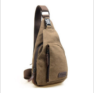 Casual men's chest bag