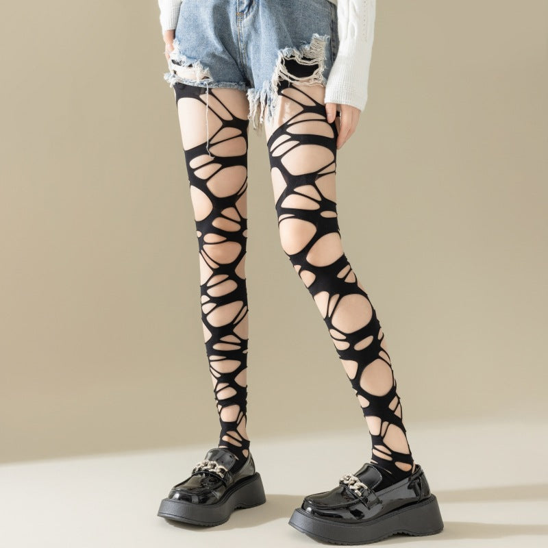 Extra stretch cotton stockings