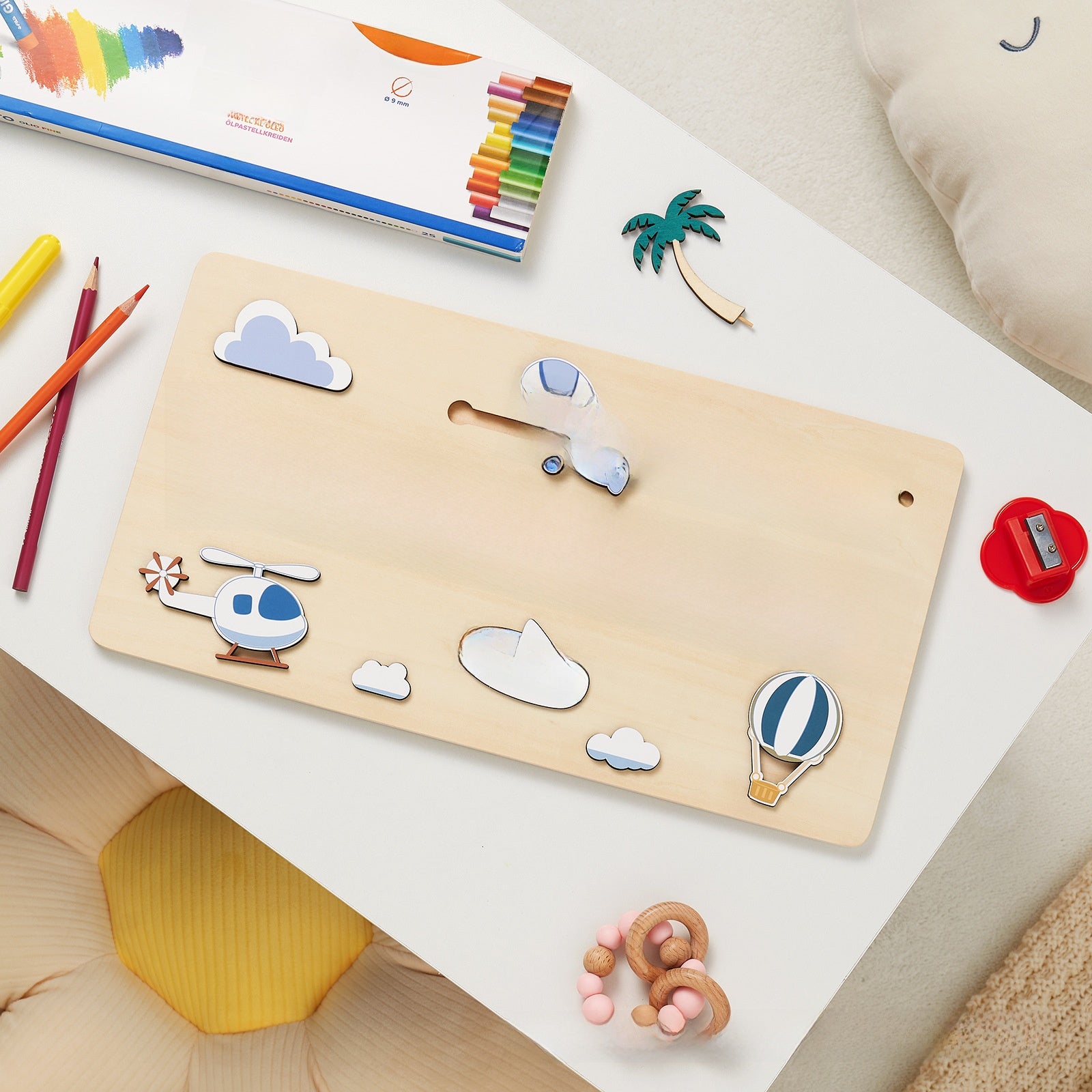 Custom Wooden Name Puzzle for Kids Early Education