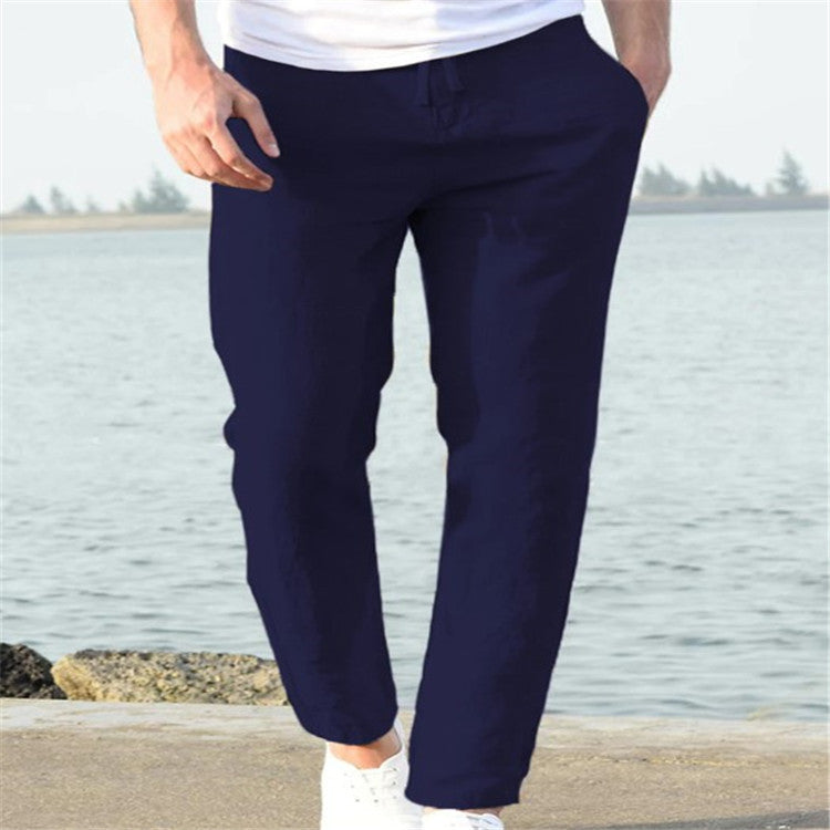 Men's Linen Casual Pants
