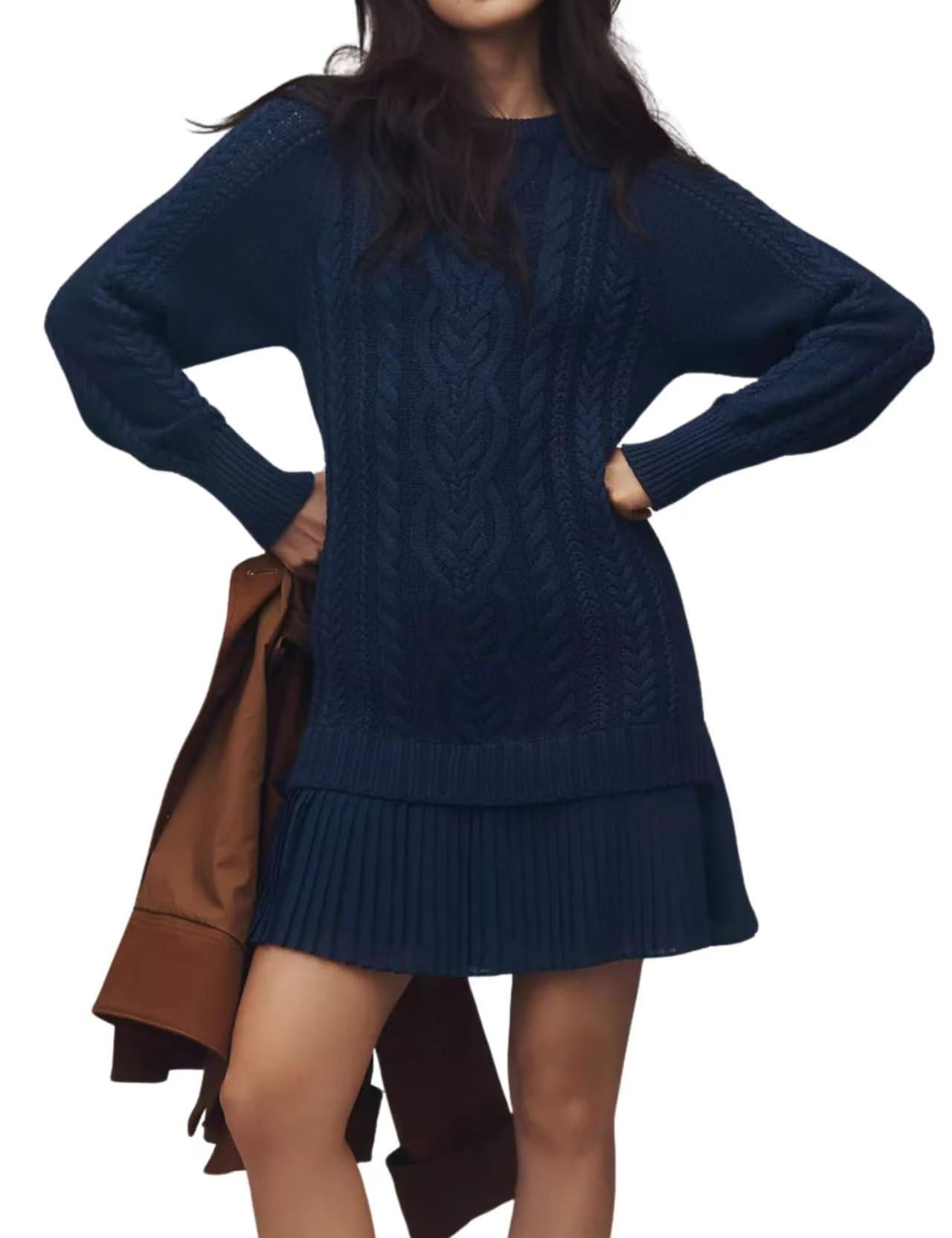 Comfortable Cable-Knit Cashmere Sweater for Women