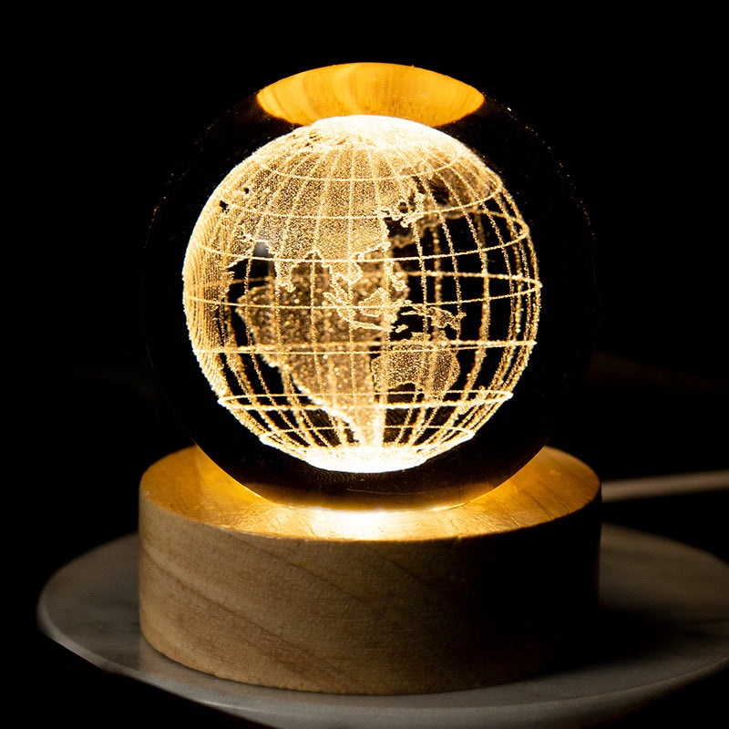 Luminous Crystal Ball Night Light