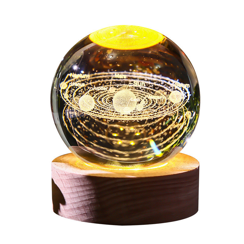 Luminous Crystal Ball Night Light