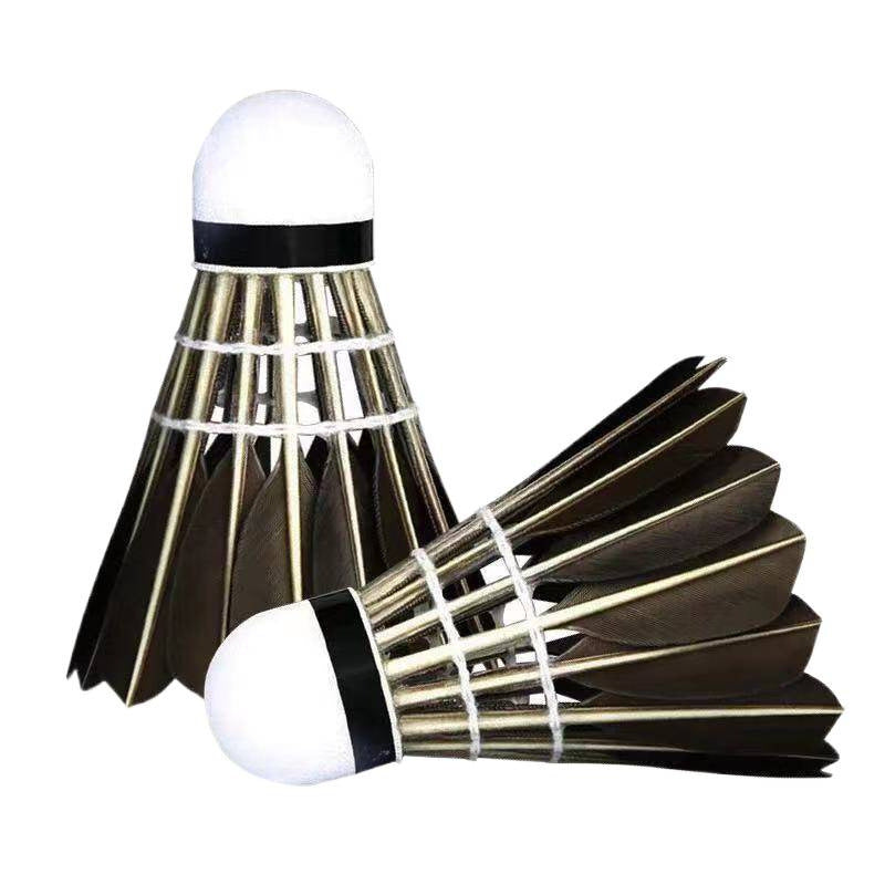 Durable Goose Feather Badminton Shuttlecock for Training and Competition