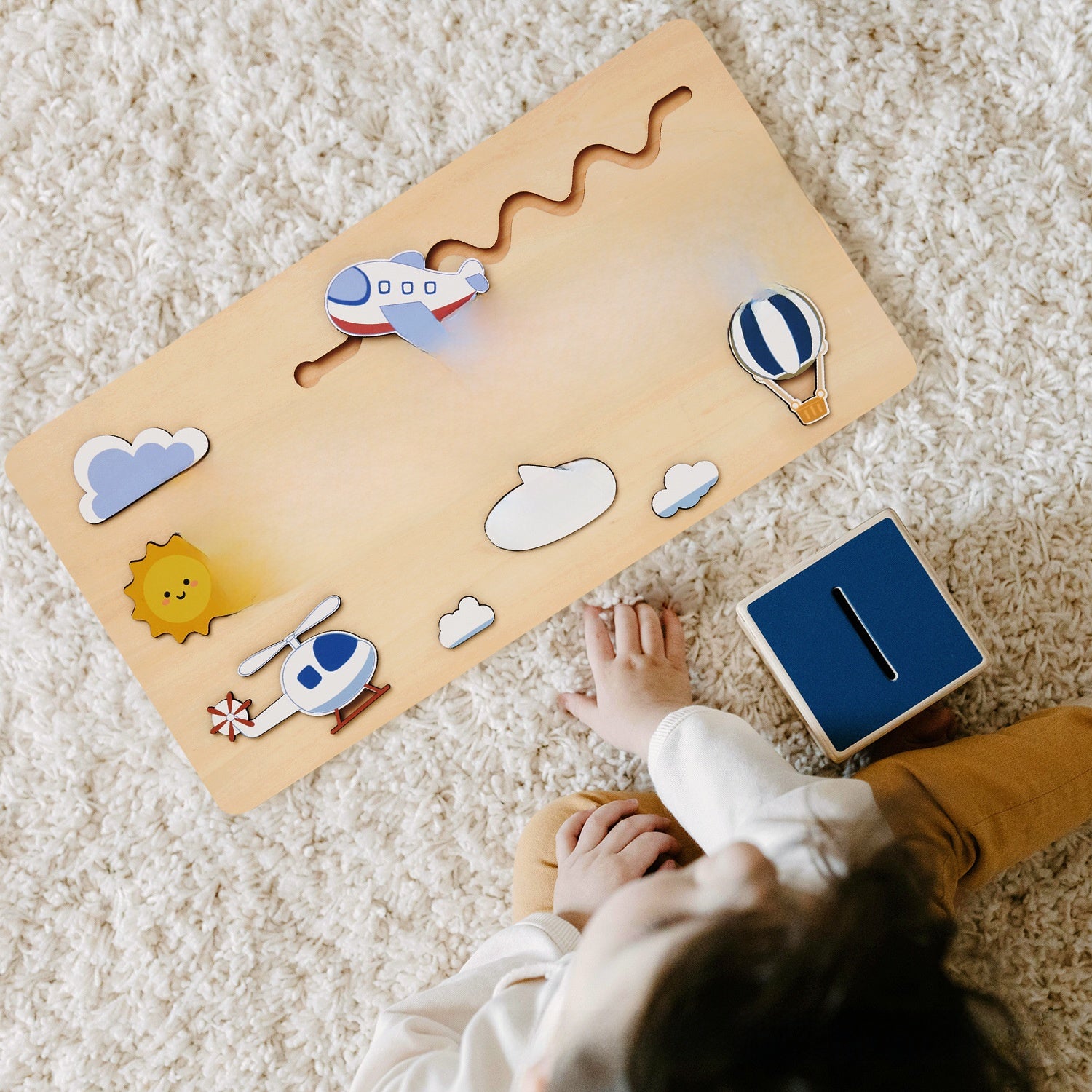 Custom Wooden Name Puzzle for Kids Early Education