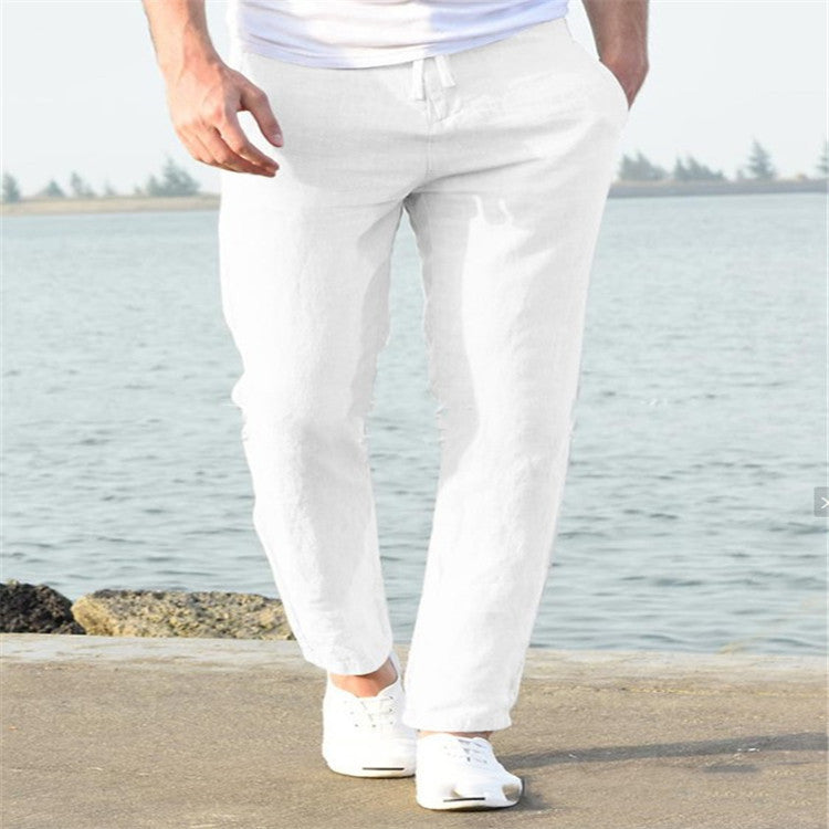 Men's Linen Casual Pants