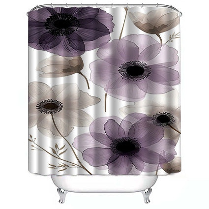 Bathroom shower curtain
