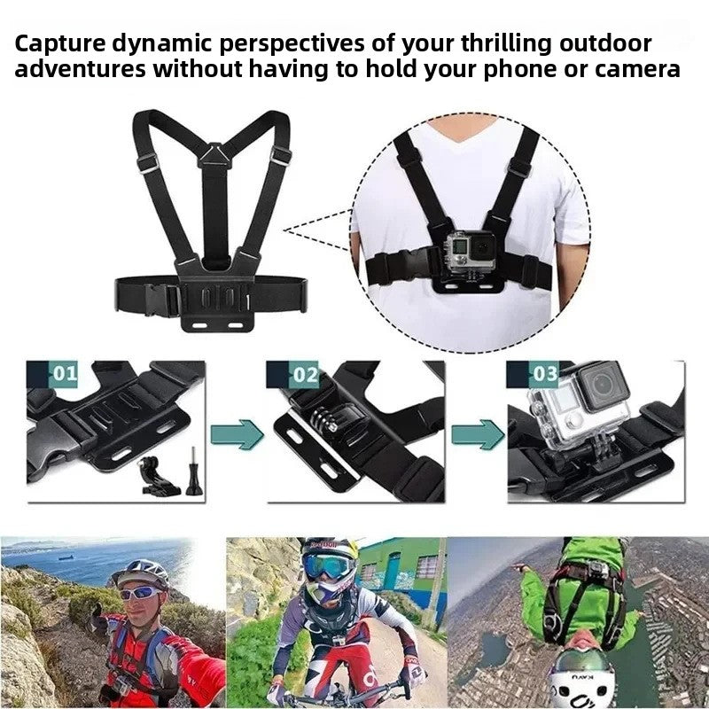 Head-Mounted & Chest-Strap Phone Shooting Holder