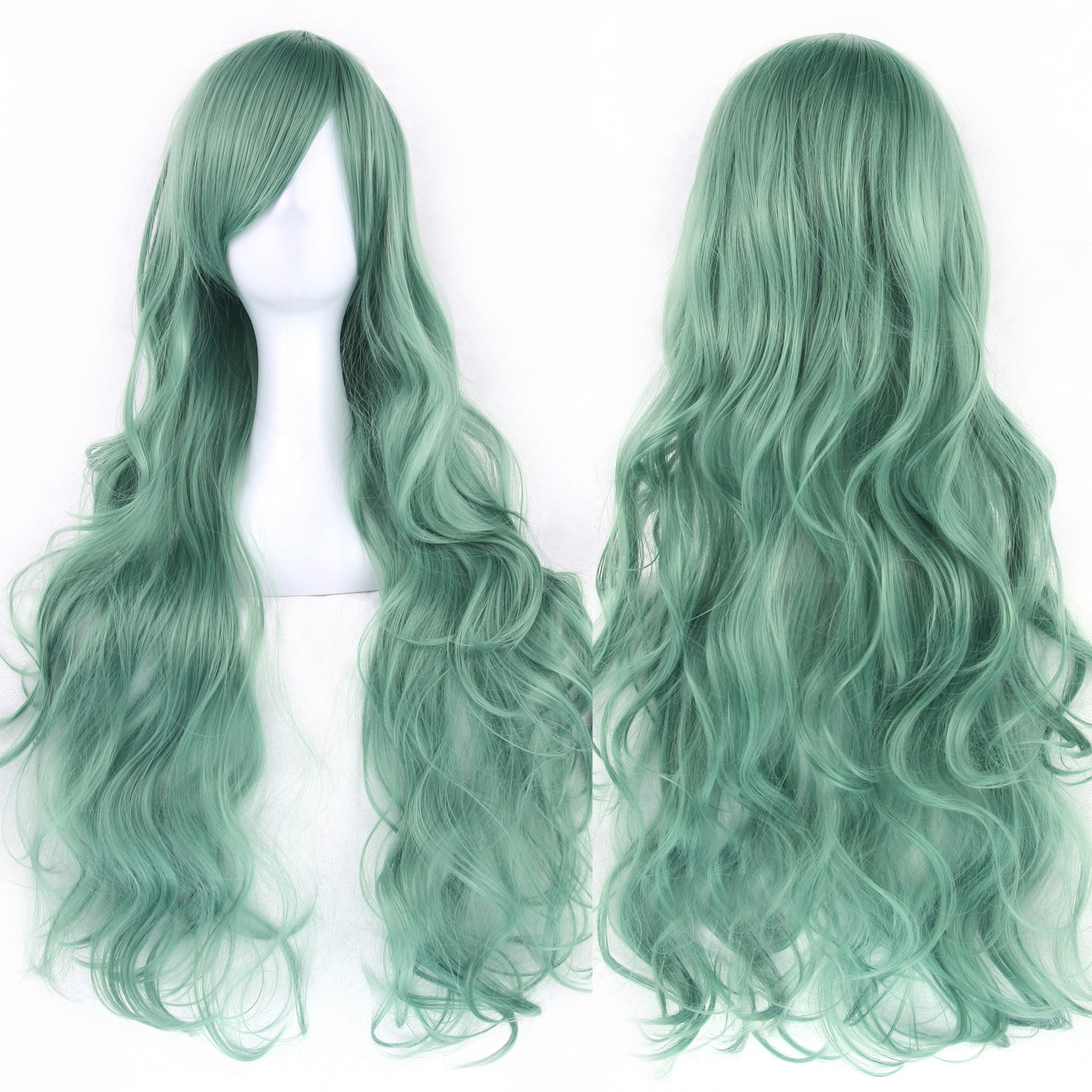 Cosplay Wig Curly Hair High Temperature Silk