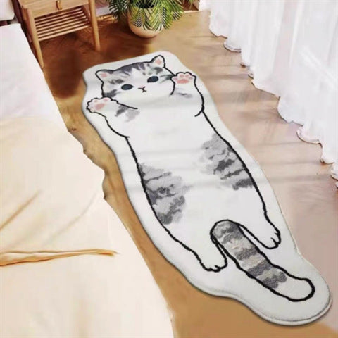 Imitation Cashmere Carpet Non-Slip Bedroom Floor Mat