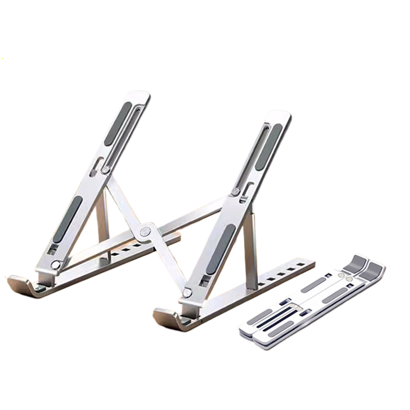 Aluminum alloy folding support structure