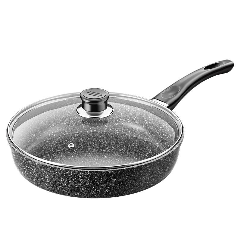 Flat-bottomed pancake pan for home use