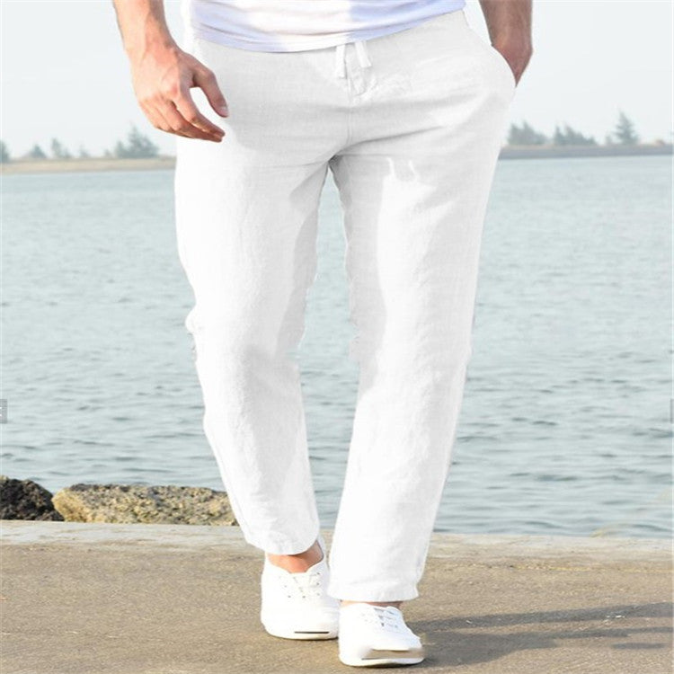 Men's Linen Casual Pants