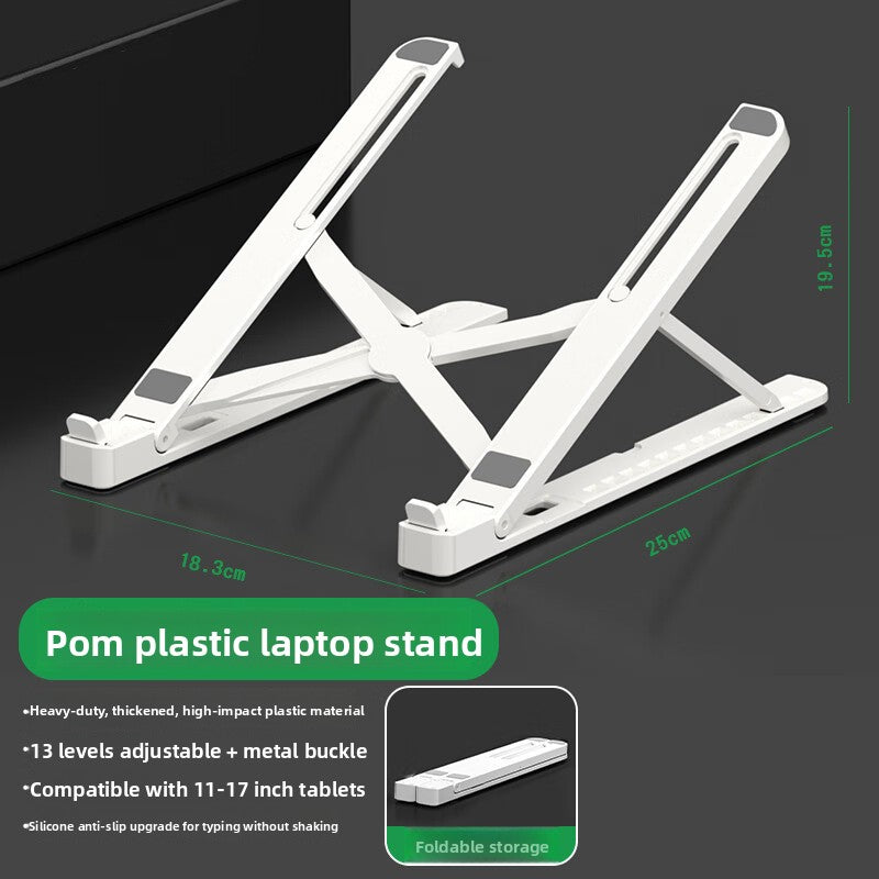 Aluminum alloy folding support structure