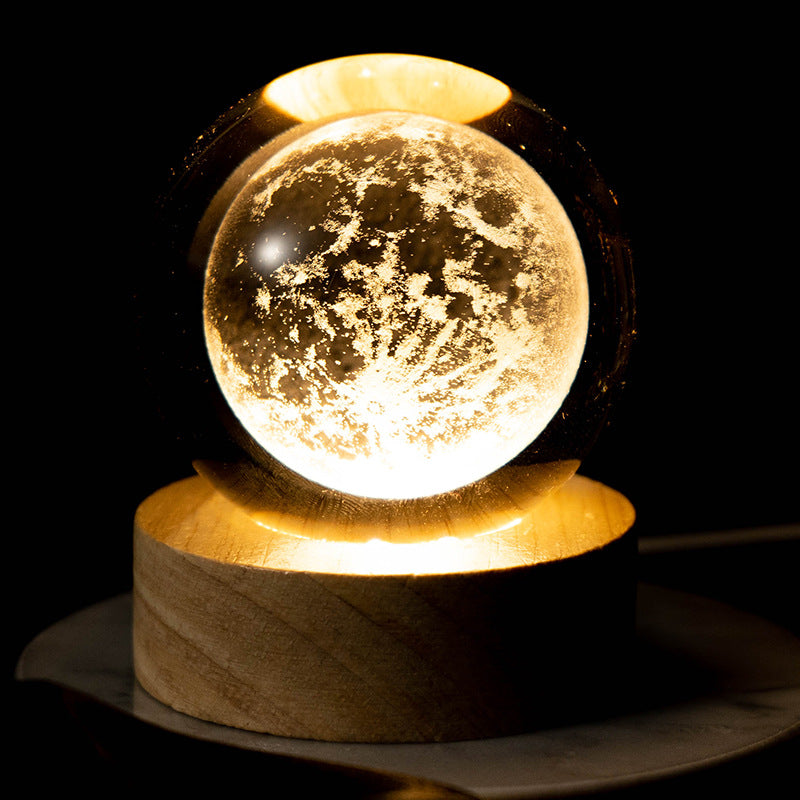 Luminous Crystal Ball Night Light