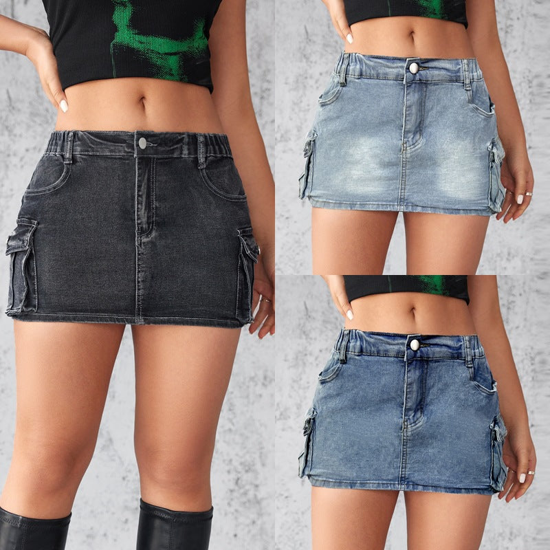 Cowboy midi skirt
