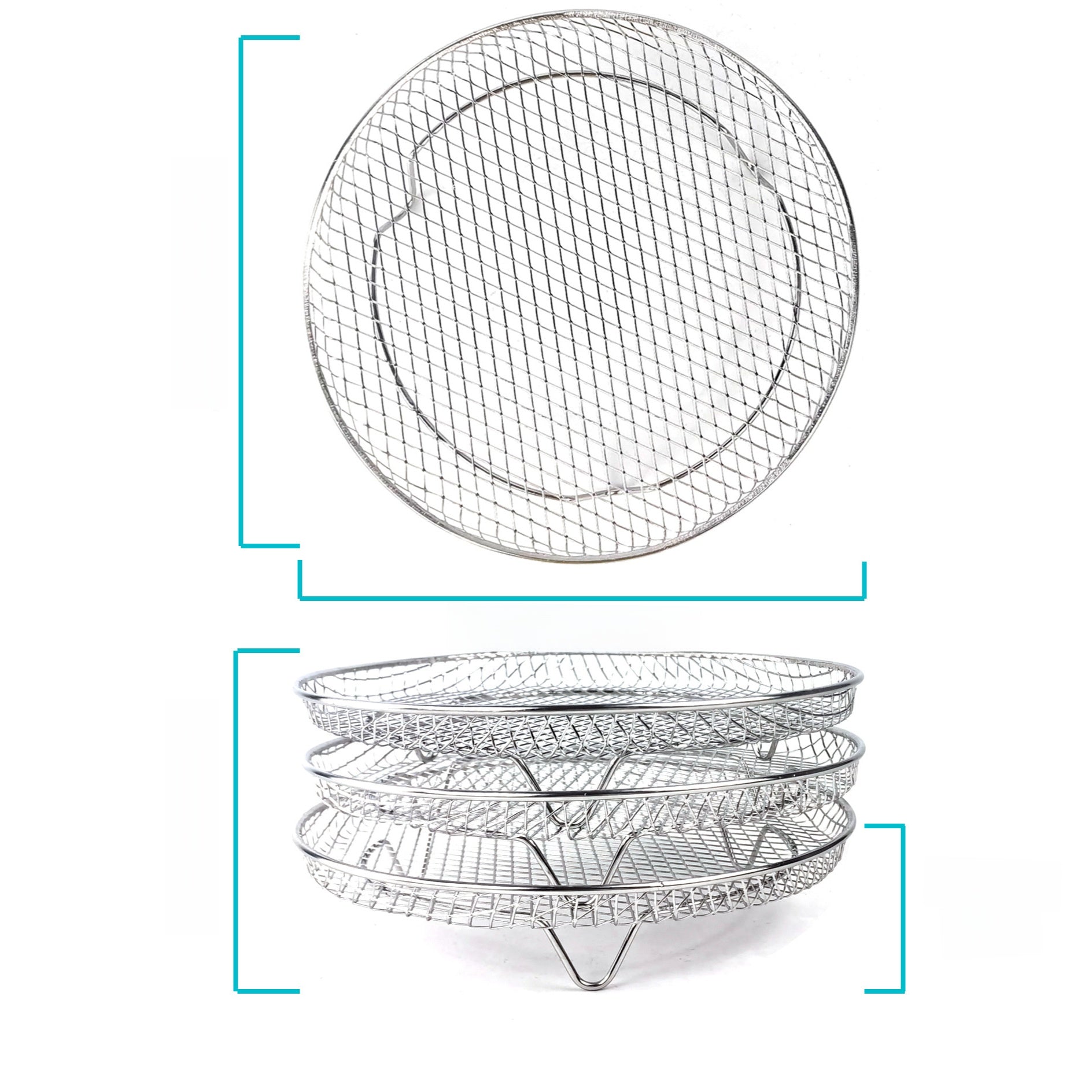 Air Fryer Stainless Steel Grill Accessories