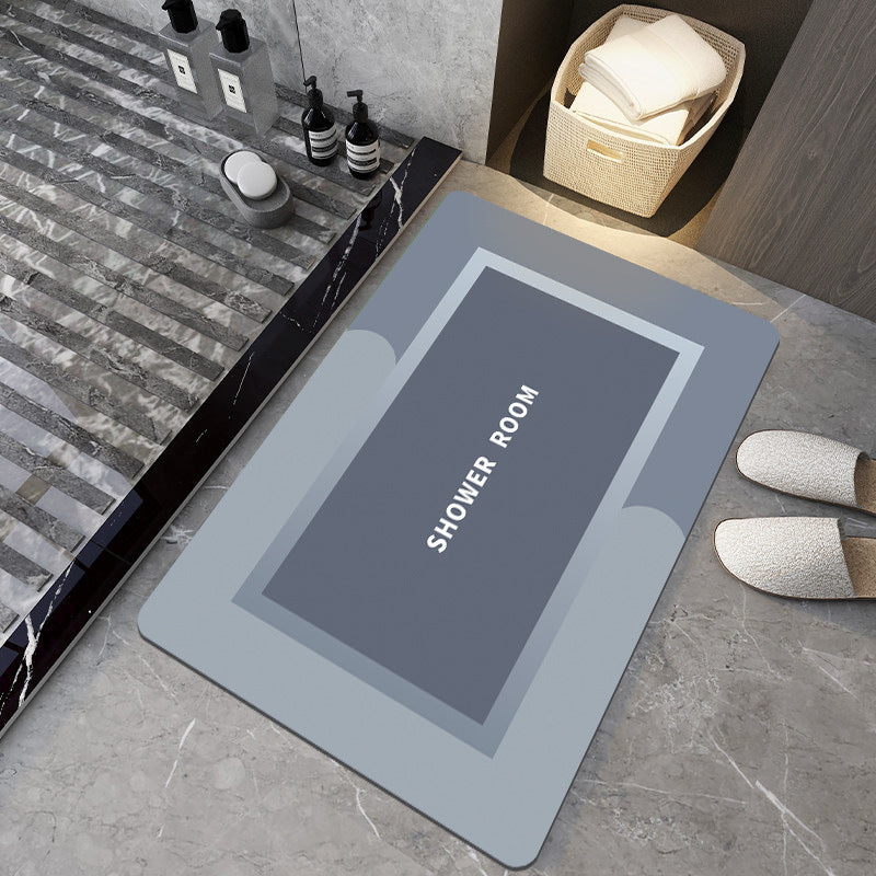 Crystal Velvet Non-Slip Floor Mat for Home Bathroom Living Room