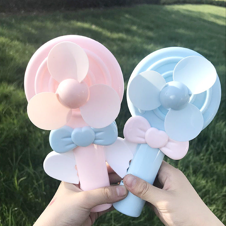 hand pressed fan