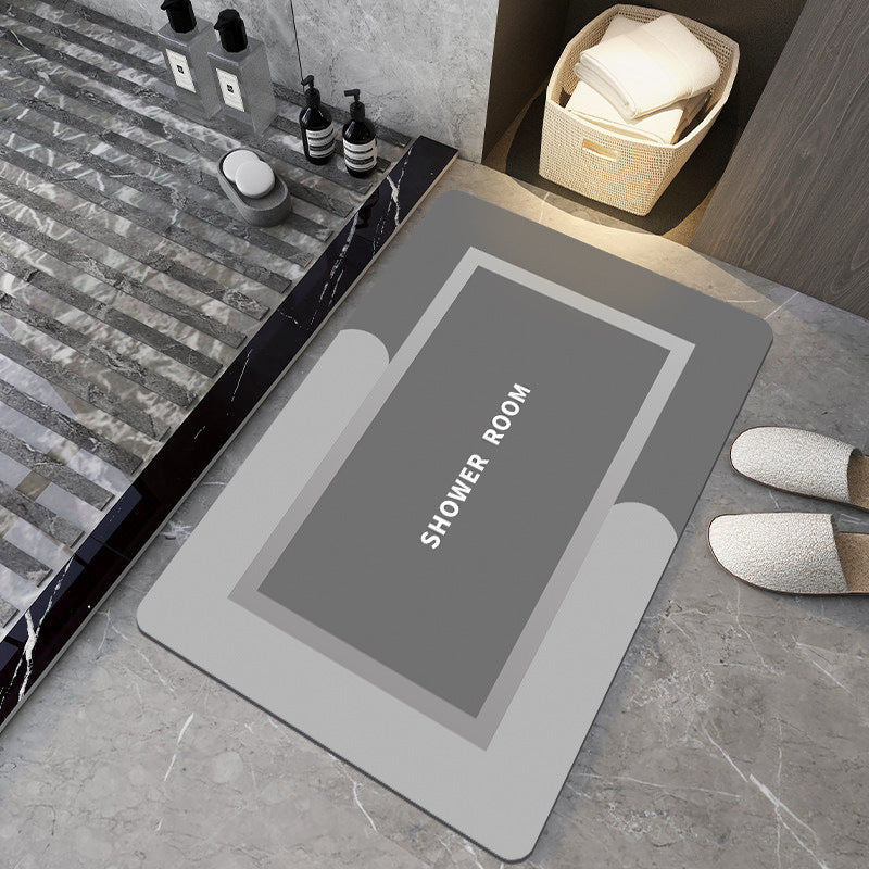Crystal Velvet Non-Slip Floor Mat for Home Bathroom Living Room