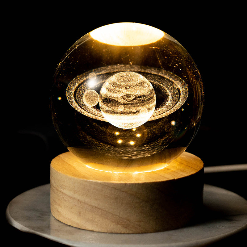 Luminous Crystal Ball Night Light