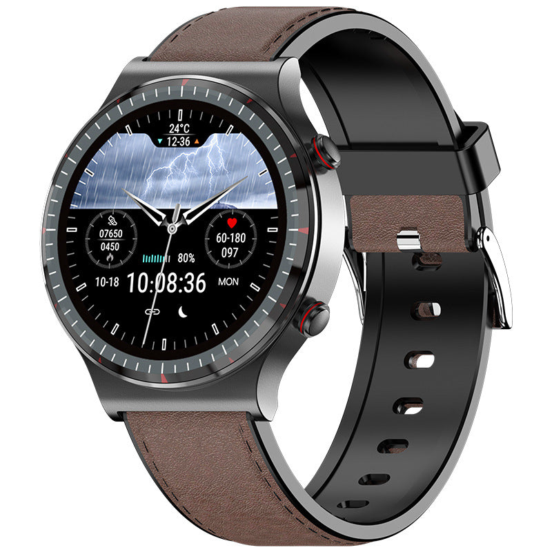 Medical Grade ECG Blood Pressure Blood Oxygen Smart Watch