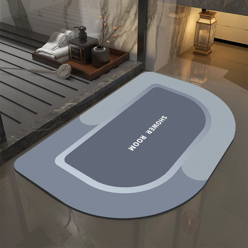 Crystal Velvet Non-Slip Floor Mat for Home Bathroom Living Room