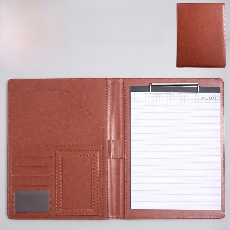 Faux Leather Folder
