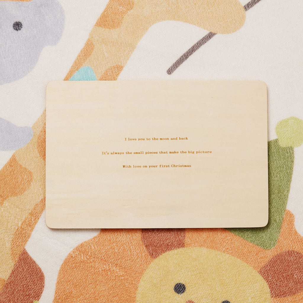 Custom Wooden Name Puzzle for Kids Early Education