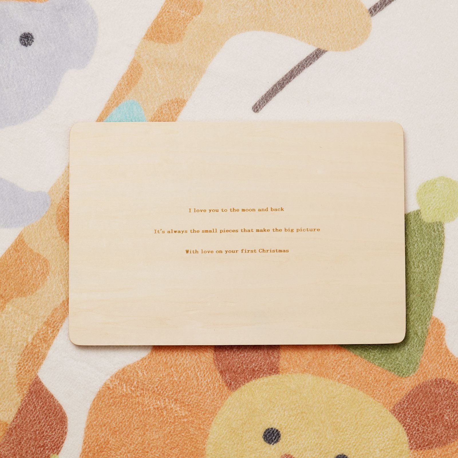 Custom Wooden Name Puzzle for Kids Early Education