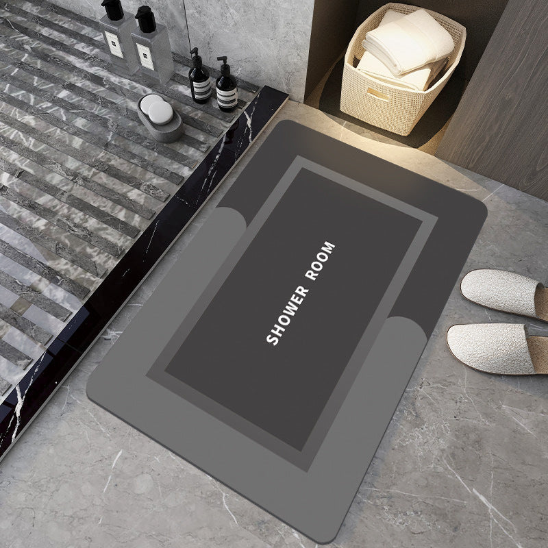 Crystal Velvet Non-Slip Floor Mat for Home Bathroom Living Room