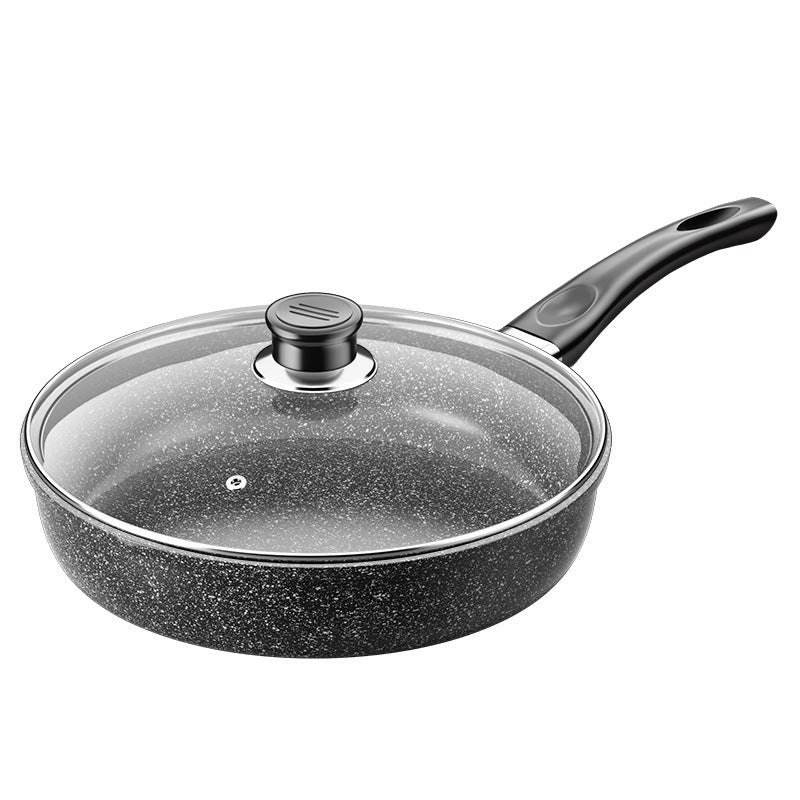 Flat-bottomed pancake pan for home use