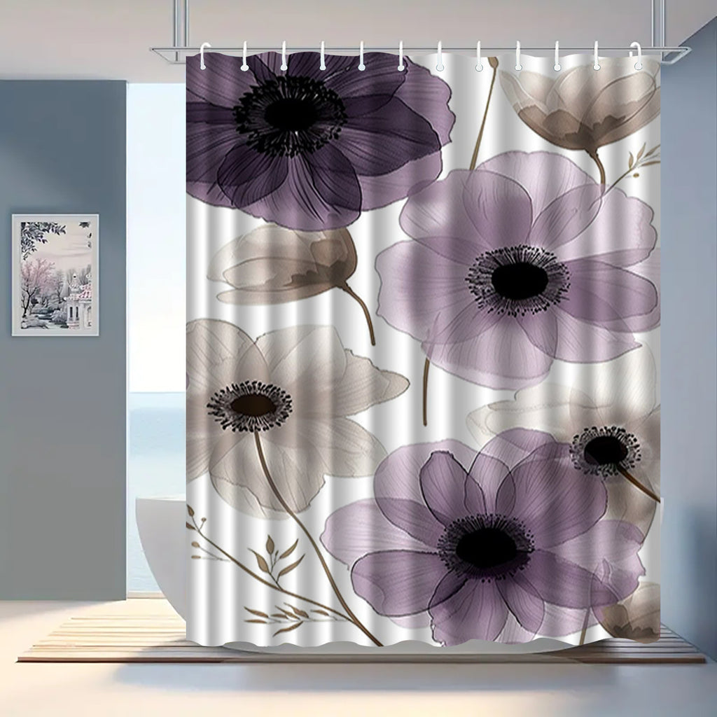 Bathroom shower curtain