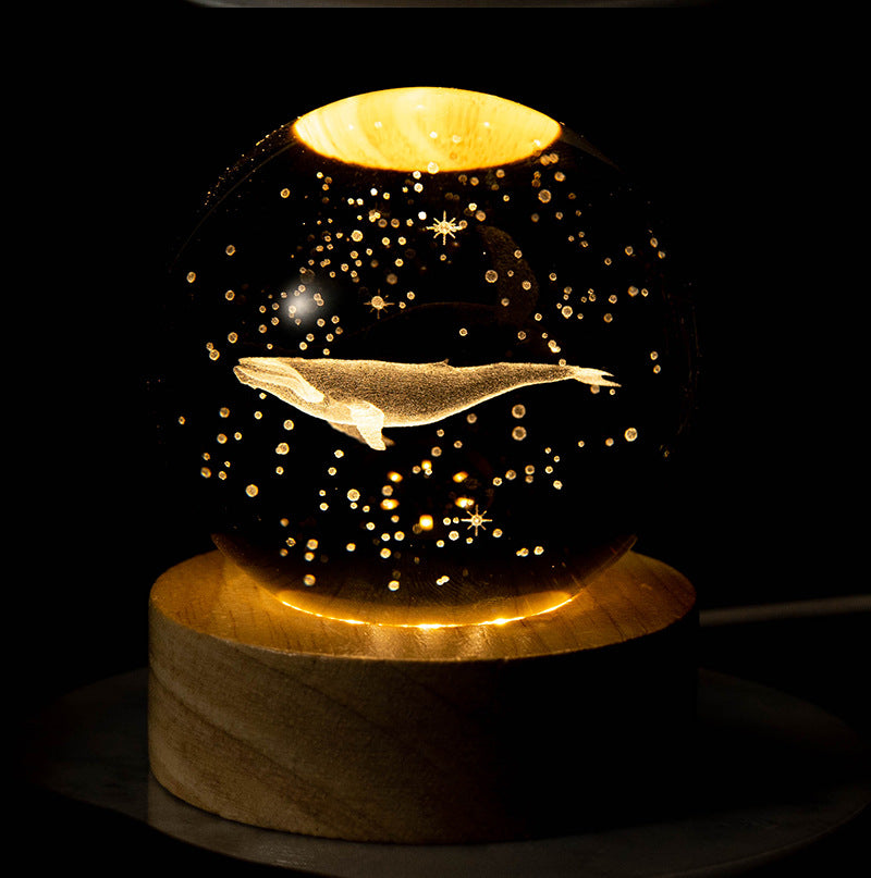Luminous Crystal Ball Night Light
