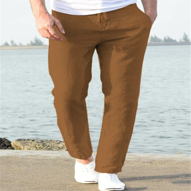 Men's Linen Casual Pants