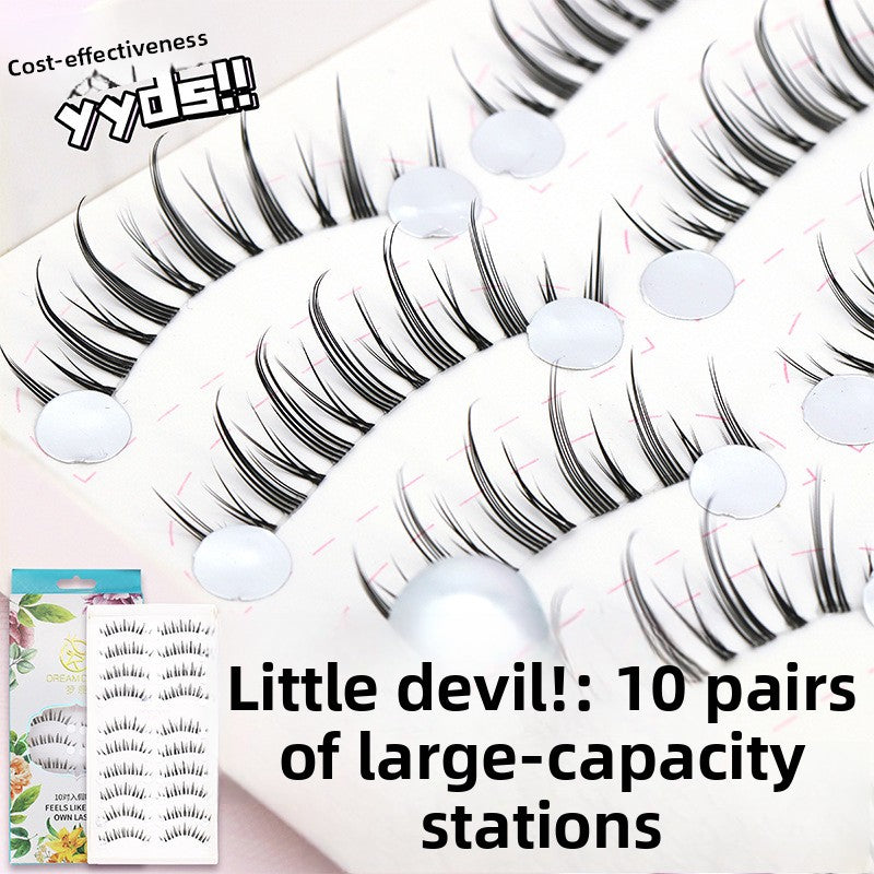 false eyelashes