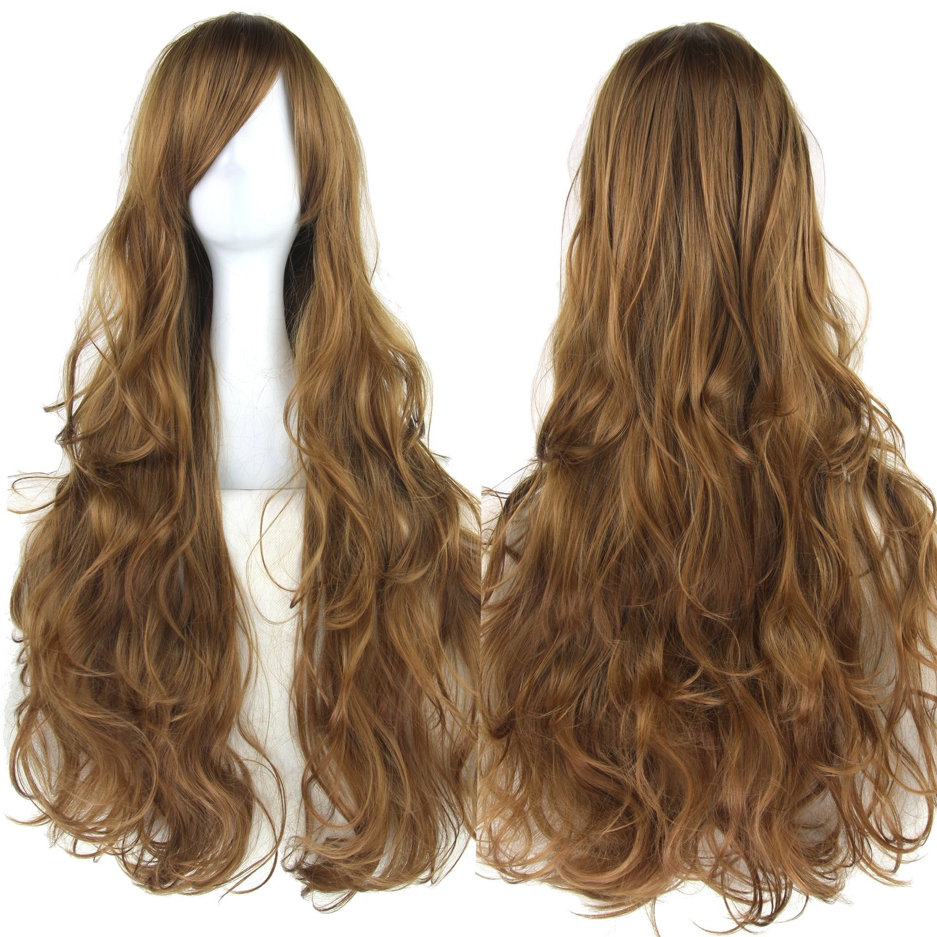 Cosplay Wig Curly Hair High Temperature Silk